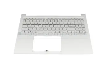 90NB0Y82-R32GE0 original Asus keyboard incl. topcase DE (german) silver/silver