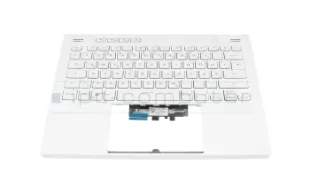 90NR09U1-R31GE0 original Asus keyboard incl. topcase DE (german) white/white with backlight ONE ZONE RGB