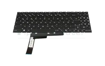 S1N-3EDE2N4-SA0 original MSI keyboard DE (german) black/black with backlight (PERKEY BACKLIGHT)