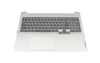 5CB1J08791 original Lenovo keyboard incl. topcase DE (german) black/silver with backlight