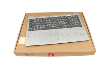 5CB0R07296 original Lenovo keyboard incl. topcase IT (italian) black/grey