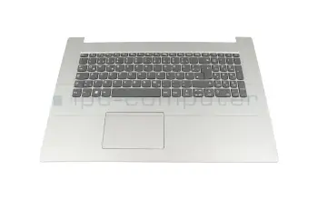5CB0S17172 Lenovo keyboard incl. topcase DE (german) grey/silver