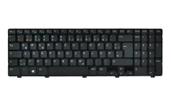M6W72 original Dell keyboard DE (german) black/black glare