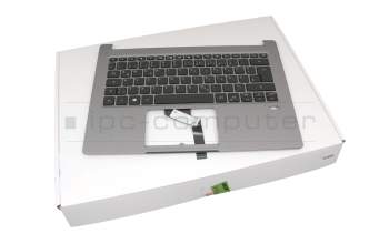 102-016M2LHA03 original Acer keyboard incl. topcase DE (german) black/grey with backlight