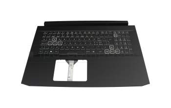 13104EB2K202 original Acer keyboard incl. topcase CH (swiss) black/black with backlight