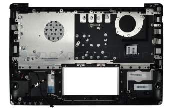 13GNFQ1AM071-1 original Asus keyboard incl. topcase GR (greek) black/silver