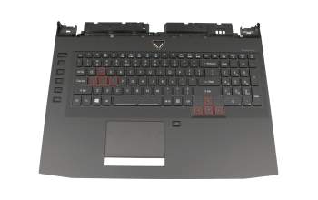 13N0-F4A0E01 original Acer keyboard incl. topcase US (english) black/black with backlight