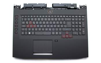 13N0-F4P0501-1 original Acer keyboard incl. topcase DE (german) black/black with backlight