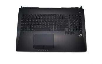 13N0-P4A0121 original Asus keyboard incl. topcase US (english) black/black with backlight