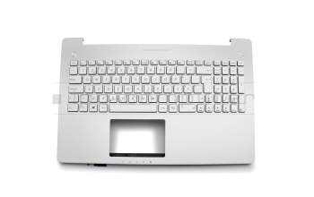 13N0-P9A0841 original Asus keyboard incl. topcase PO (portuguese) silver/silver with backlight
