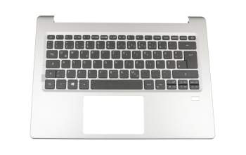 13N1-1ZP0201 original Acer keyboard incl. topcase DE (german) black/silver