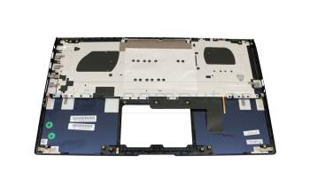 13N1-62A0141 original Asus keyboard incl. topcase DE (german) blue/blue with backlight