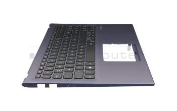 13N1-6TA0A21 original Asus keyboard incl. topcase DE (german) black/blue