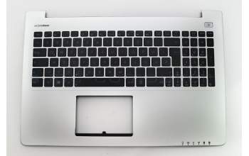 13NB0061P04111 original Asus keyboard incl. topcase DE (german) black/silver