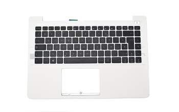 13NB0092P03011 original Asus keyboard incl. topcase FR (french) black/white
