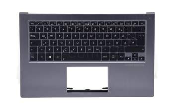 13NB02P1P02311 original Asus keyboard incl. topcase DE (german) black/silver with backlight