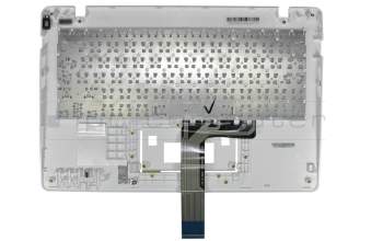 13NB02X2P03X11 original Asus keyboard incl. topcase DE (german) white/white