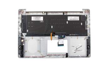 13NB07D1AM0421 original Asus keyboard incl. topcase DE (german) silver/silver with backlight