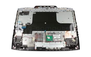 13NB0EU0M07X11 original Asus keyboard incl. topcase DE (german) black/black with backlight - with speakers -