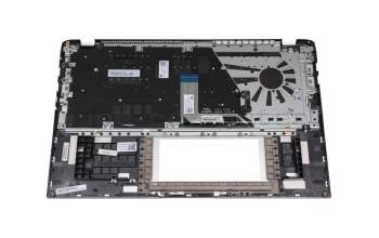 13NB0MI2AM0121 original Asus keyboard incl. topcase DE (german) silver/silver with backlight