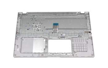 13NB0MZ1P0 original Asus keyboard incl. topcase DE (german) white/silver