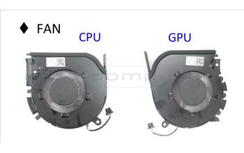 Asus 13NB0U40T03111 X7400PC GPU FAN-UKCA