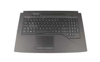 13NR00E1AM0201 original Asus keyboard incl. topcase DE (german) black/black with backlight