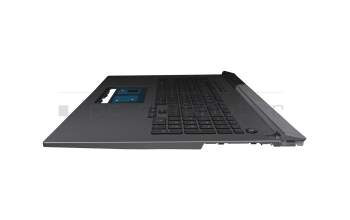 13NR05C2P06011-3 original Asus keyboard incl. topcase DE (german) black/grey with backlight