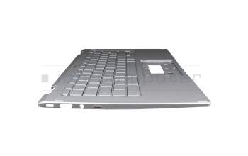 15004E5BK201 original Acer keyboard DE (german) silver with backlight