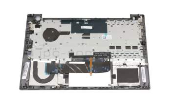 1KAFZZG004T original Lenovo keyboard incl. topcase DE (german) grey/grey with backlight