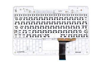 1KAHZZU015S original Asus keyboard incl. topcase US (english) black/white