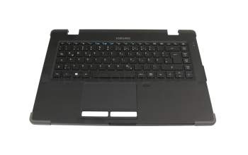 1KAJZZG0635 original Acer keyboard incl. topcase DE (german) black/black with backlight