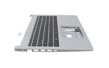 24F2GEL7601 original Acer keyboard incl. topcase DE (german) black/silver