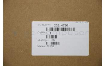 Lenovo 25214736 Russian102KeyT6G1CCYBlkKBlkFrameKBD