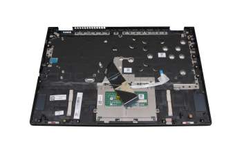 26P0299 original Lenovo keyboard incl. topcase US (english) grey/blue with backlight