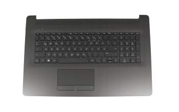 2H1719-05330I Rev.A original HP keyboard incl. topcase DE (german) black/black (DVD) (Optics: metal black brushed)