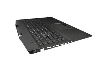 2H1819-12330I Rv.D original HP keyboard incl. topcase DE (german) black/black with backlight