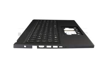 300454620 original Acer keyboard incl. topcase DE (german) black/black with backlight