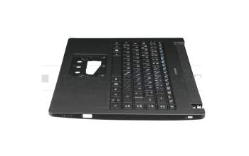 336171164 original Acer keyboard incl. topcase DE (german) black/black with backlight
