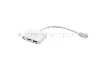90NB0000-P00110 Asus Mini Dock USB-C port replikator / docking station white