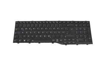 34084759 original Fujitsu keyboard DE (german) black/black with backlight