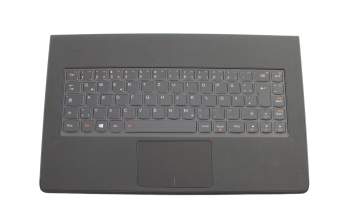 35039216 original Medion keyboard incl. topcase DE (german) black/black with backlight