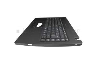 39F08047601 original Acer keyboard incl. topcase DE (german) black/black