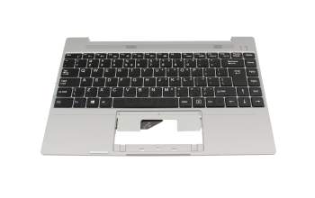 40075227 original Lenovo keyboard incl. topcase NL (dutch) black/grey