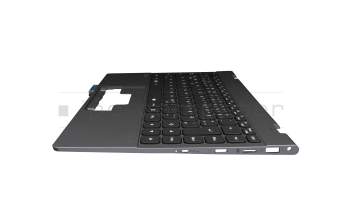 40083862 original Medion keyboard incl. topcase DE (german) black/grey with backlight