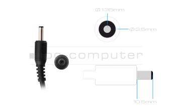 40085076 original Medion AC-adapter 30.0 Watt EU wallplug