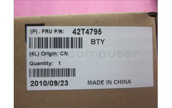 Lenovo 42T4795 BATTERY 6 CELL (2.6 AH) DUAL