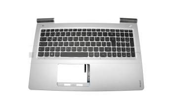 460.06R1A.0003 original Lenovo keyboard incl. topcase DE (german) black/silver with backlight