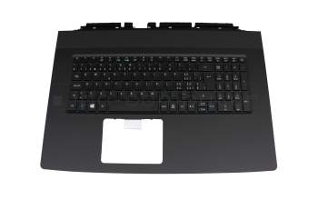 46M06ACS005563 original Acer keyboard incl. topcase SF (swiss-french) black/black with backlight