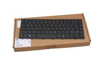 46M0EQKB0003 original HP keyboard DE (german) black/black with backlight